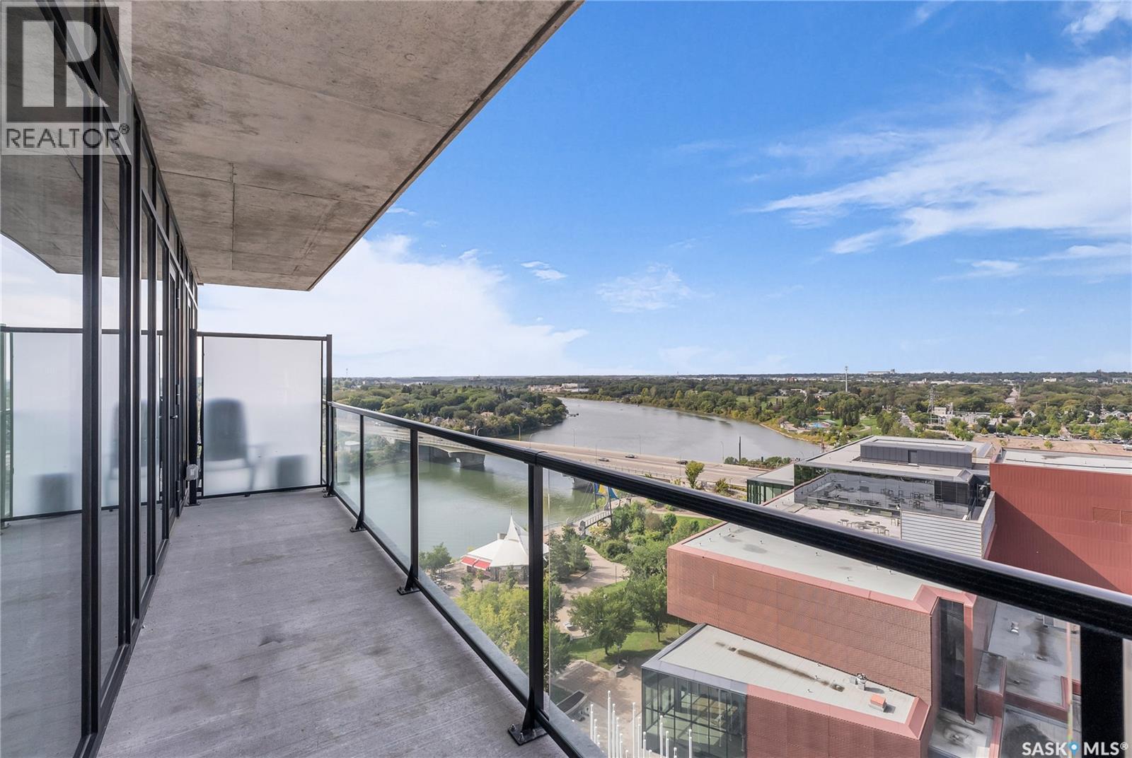 1302 490 2Nd Avenue S, Saskatoon, SK - Outdoor With Balcony With View With Exterior