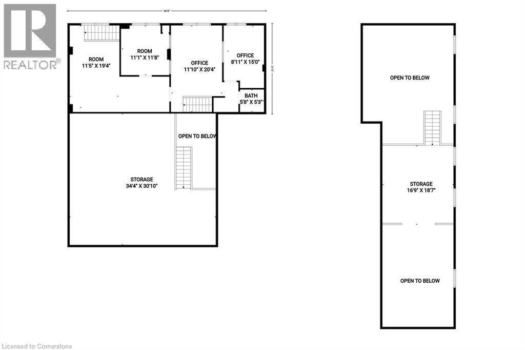 View of property floor plan - 361 Cannon Street E, Hamilton, ON
