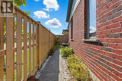 Units are joined only at garage - walkway on right side and between units from garage. -