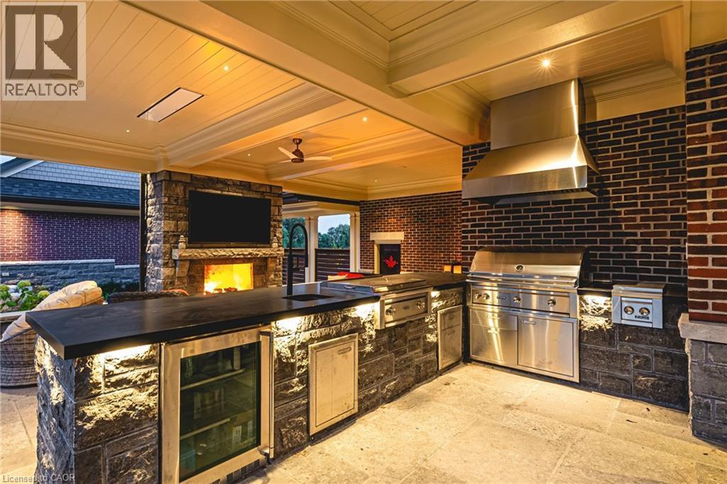 Outdoor Kitchen - 597 Old York Road, Burlington, ON - Photo Showing Other Room