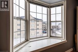 Detailed view of baseboards -