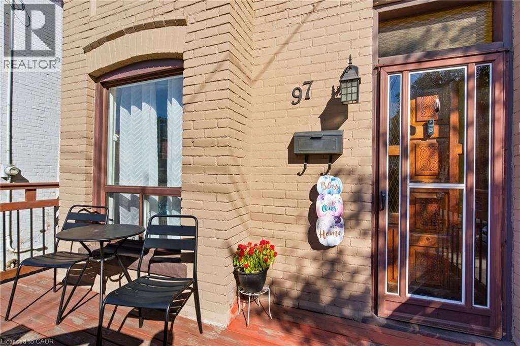 97 Francis Street, Hamilton, ON - Outdoor With Deck Patio Veranda With Exterior