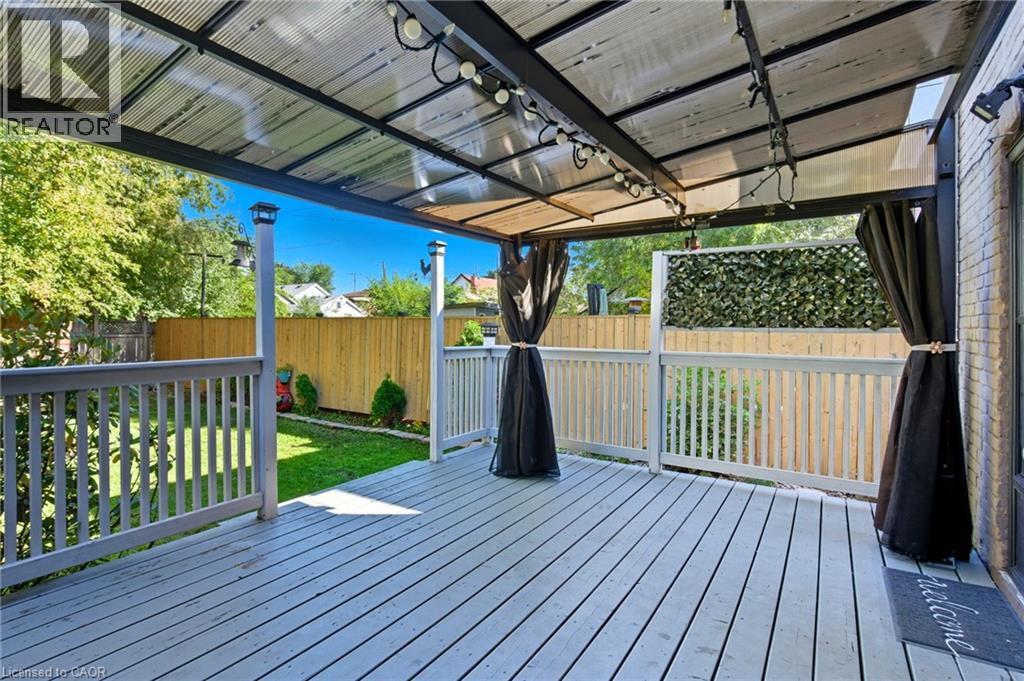 97 Francis Street, Hamilton, ON - Outdoor With Deck Patio Veranda