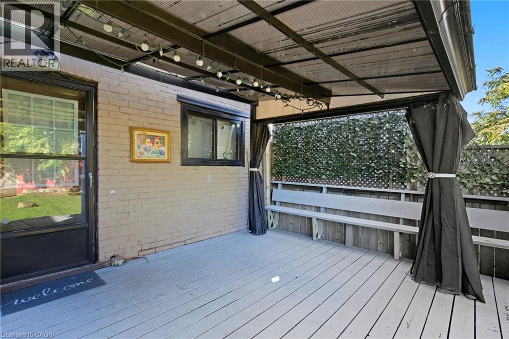 97 Francis Street, Hamilton, ON - Outdoor With Deck Patio Veranda