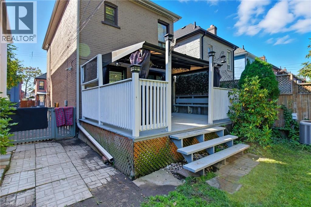 97 Francis Street, Hamilton, ON - Outdoor With Deck Patio Veranda
