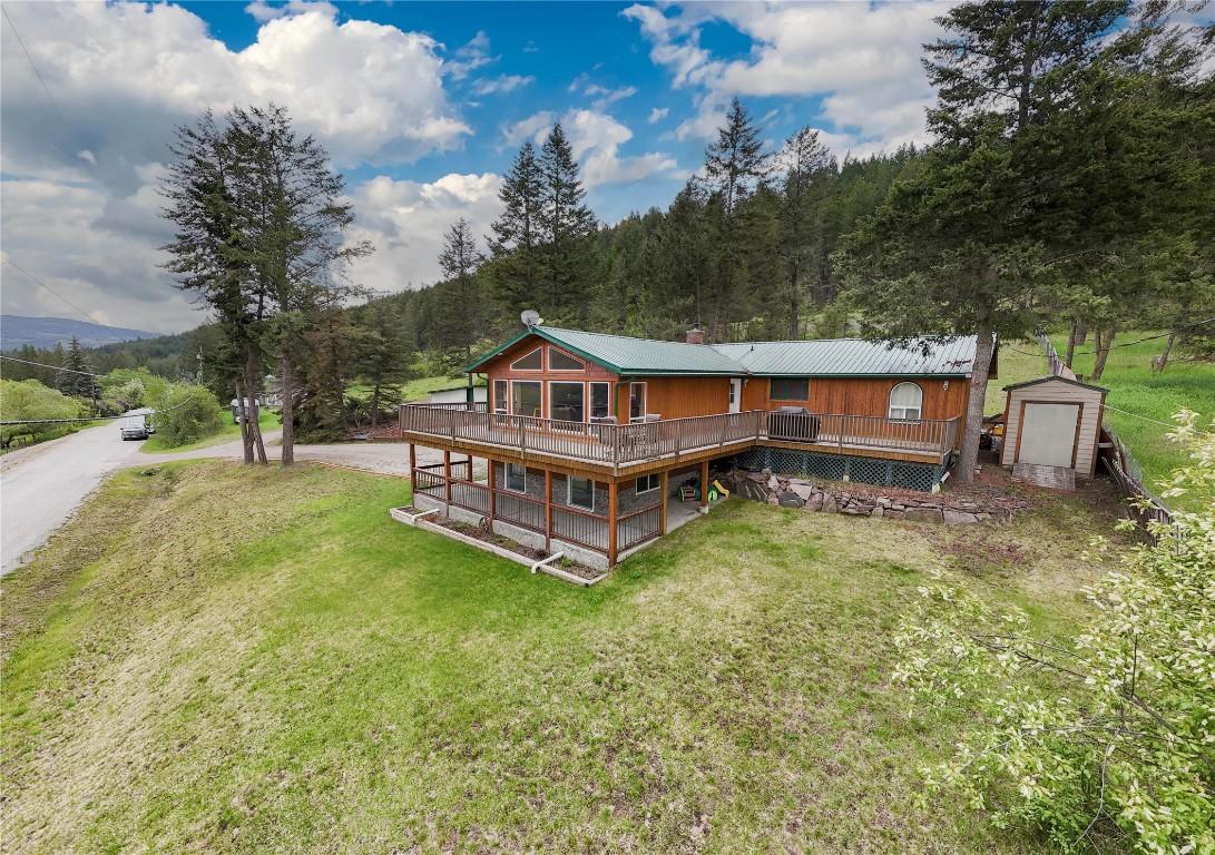 8796 Colony Road, Wardner, BC - Outdoor With Deck Patio Veranda