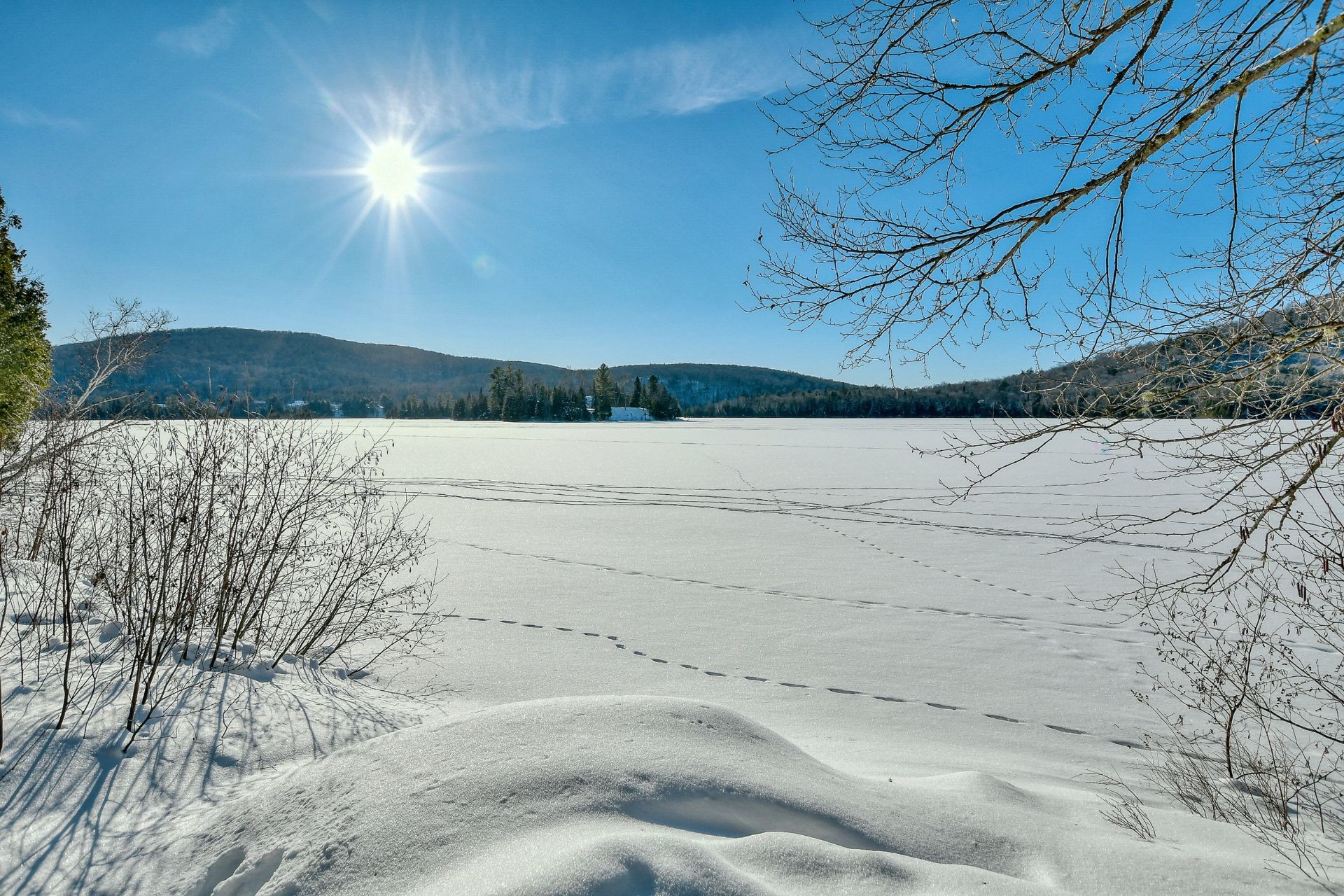 Cour - 479 Ch. Du Lac-Des-Cornes, Chute-Saint-Philippe, QC - Outdoor With View