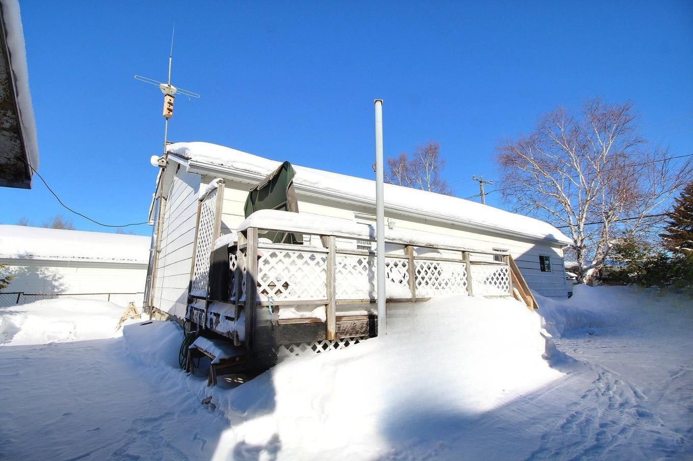 Back facade - 348 Rue Gareau, Val-D'Or, QC - Outdoor