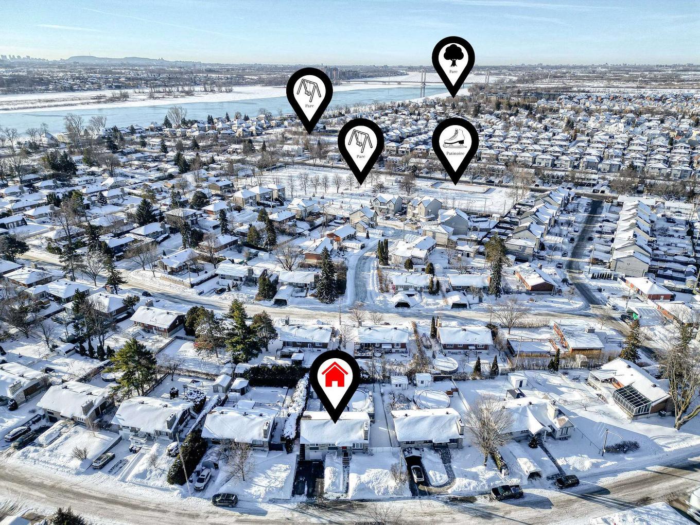 Aerial photo - 440 Rue Kugler, Laval (Duvernay), QC - Outdoor With View