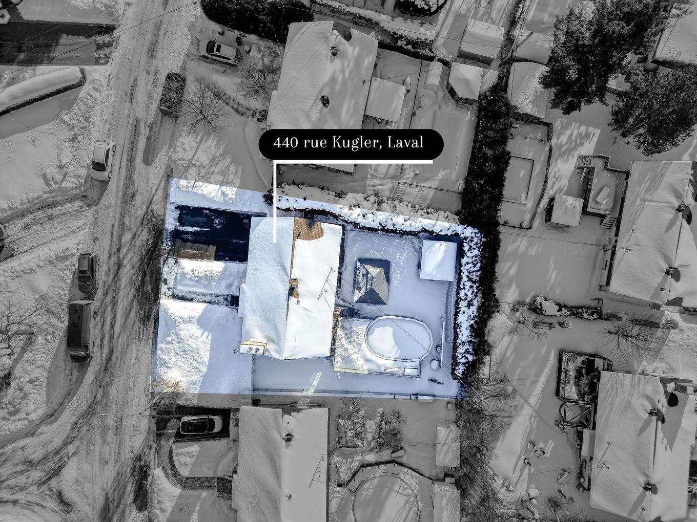 Aerial photo - 440 Rue Kugler, Laval (Duvernay), QC - With View