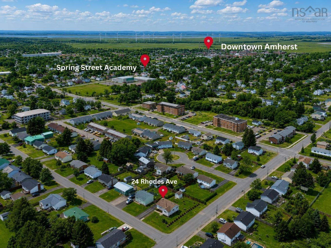 24 Rhodes Avenue, Amherst, NS - Outdoor With View
