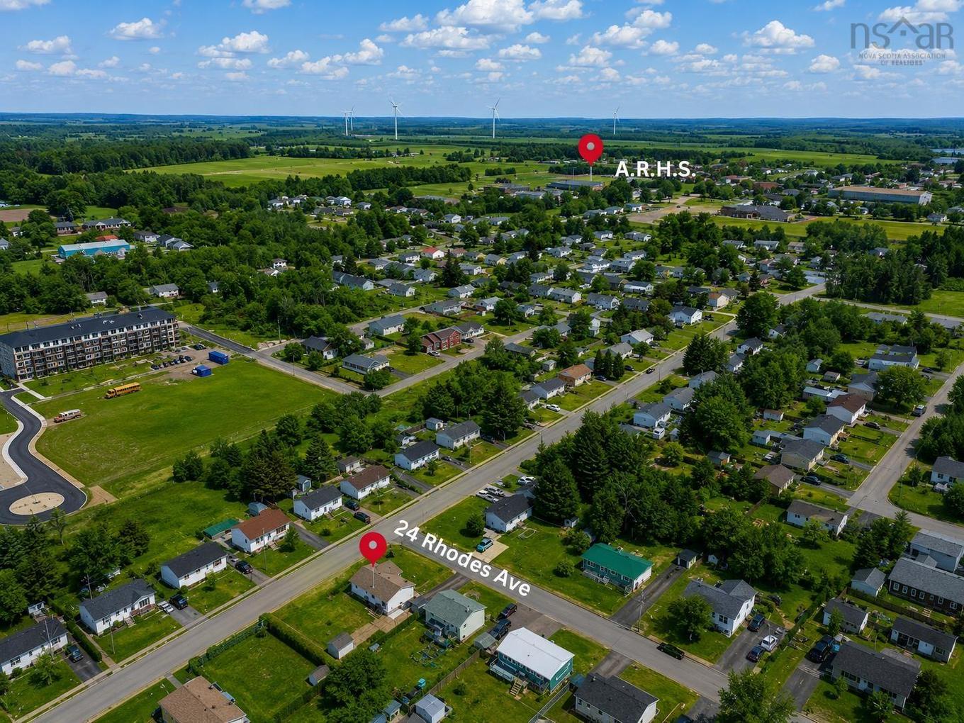 24 Rhodes Avenue, Amherst, NS - Outdoor With View