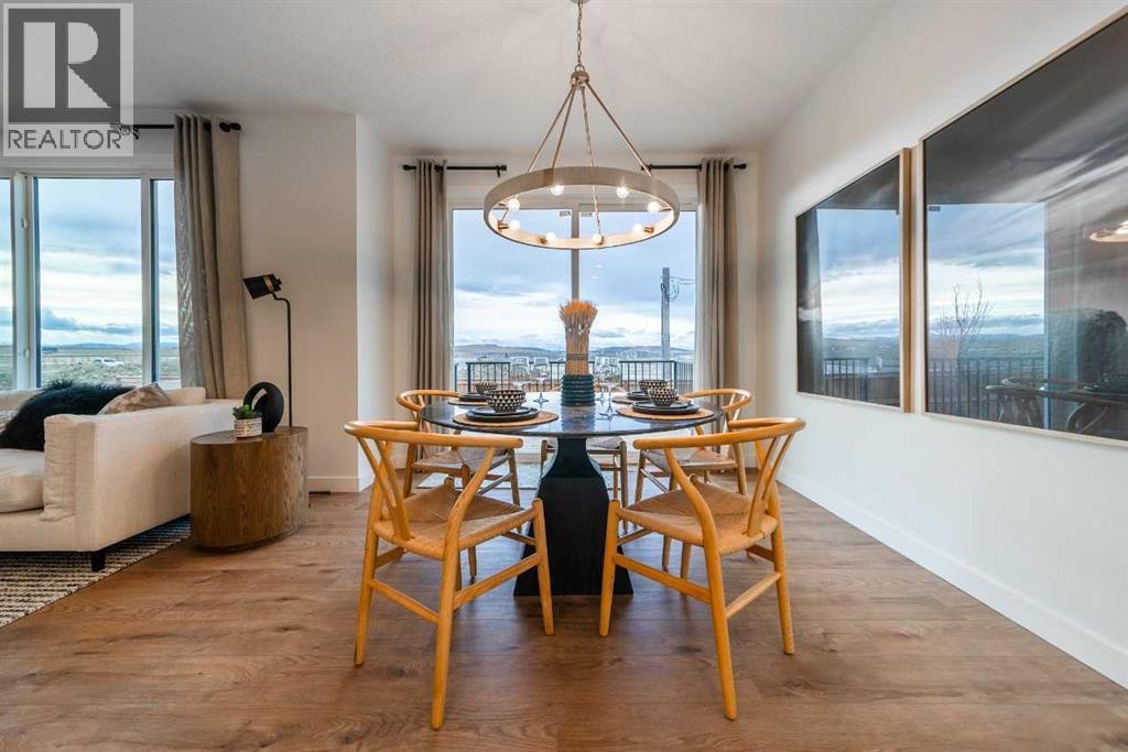 120 Southborough Common, Cochrane, AB - Indoor Photo Showing Dining Room