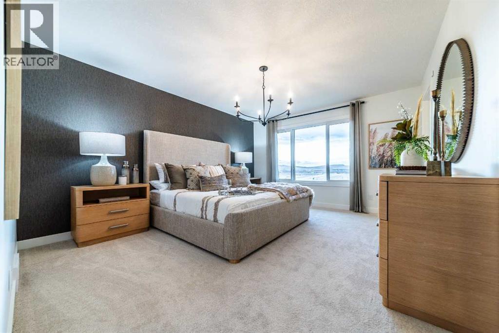 120 Southborough Common, Cochrane, AB - Indoor Photo Showing Bedroom