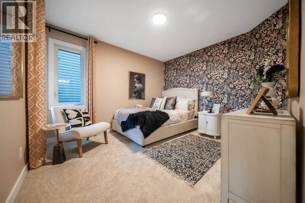 120 Southborough Common, Cochrane, AB - Indoor Photo Showing Bedroom