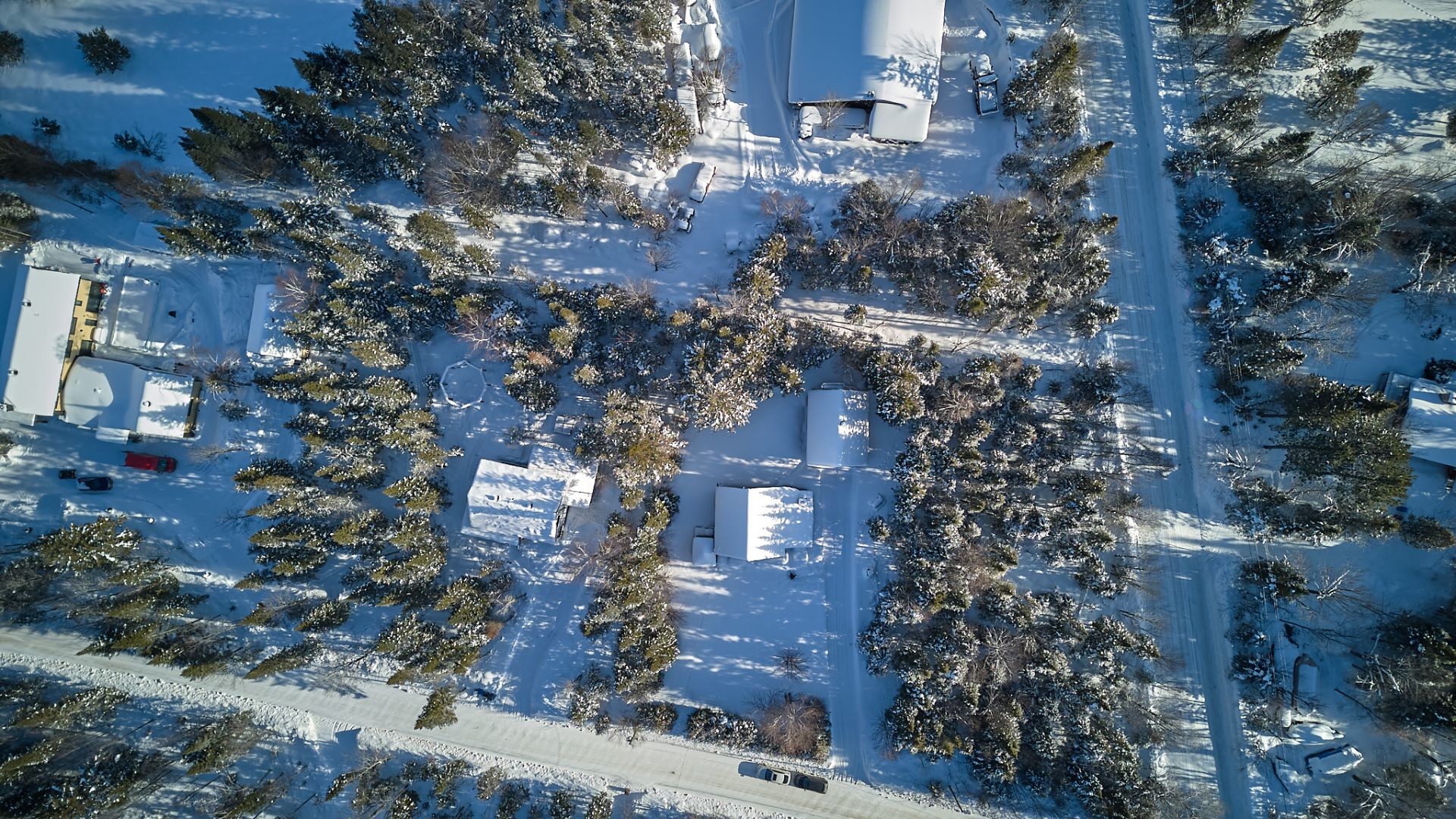 Aerial View - 51 Ch. Solange, Saint-Donat, QC - Outdoor With View
