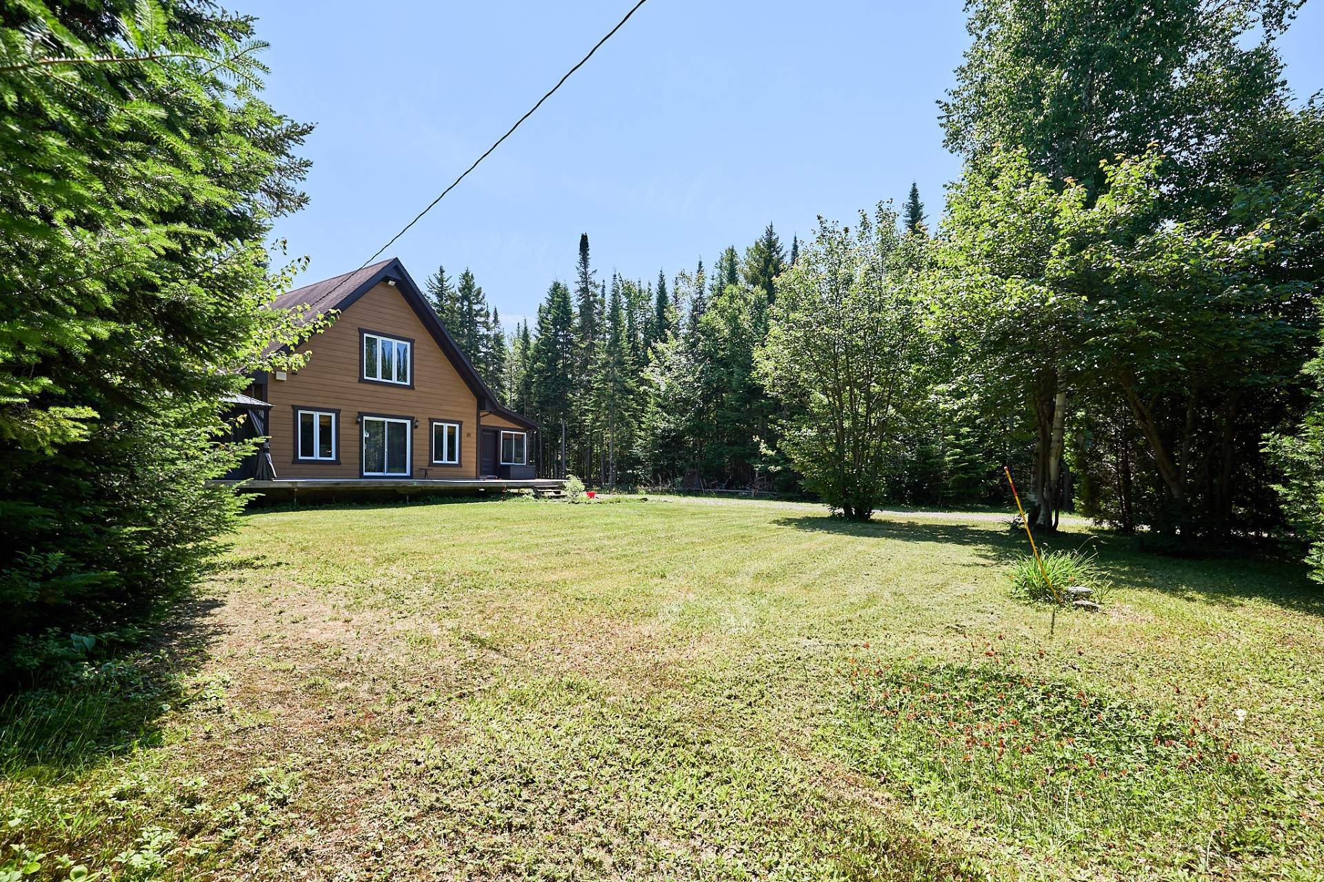 Courtyard - 51 Ch. Solange, Saint-Donat, QC - Outdoor