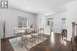 Virtually Staged Dining Room -