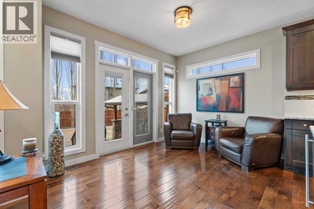 This leads out the best backyard on the street - 199 Cranarch Landing Se, Calgary, AB - Indoor