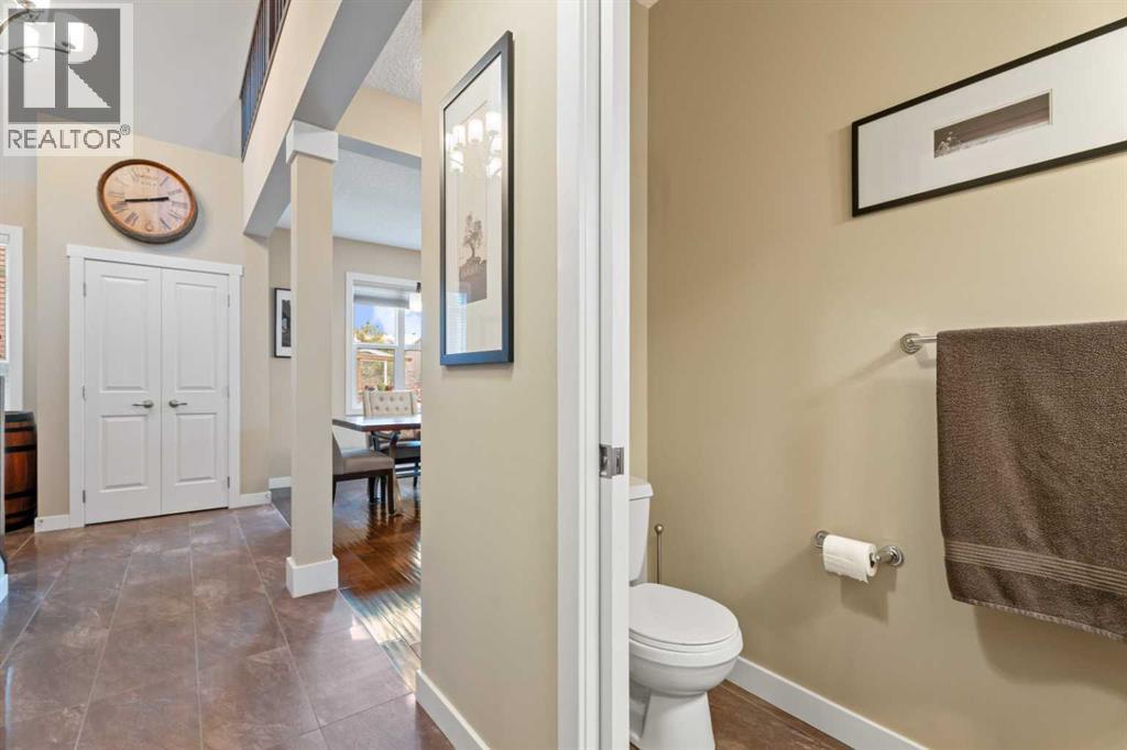 2 pc Powder room - 199 Cranarch Landing Se, Calgary, AB - Indoor Photo Showing Bathroom