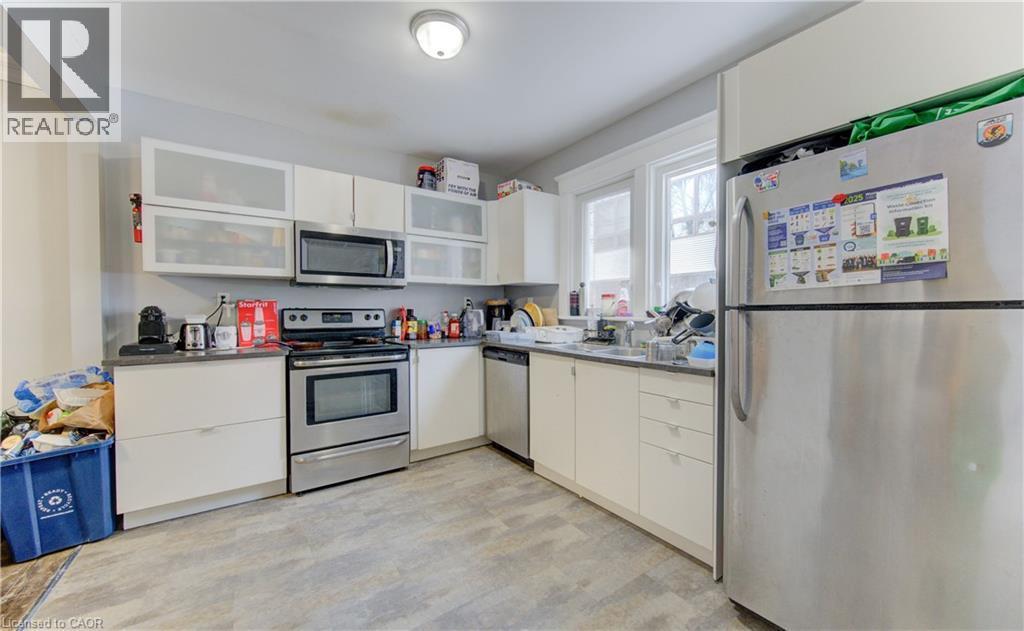 Unit 1 - 61 Waterloo Street, Kitchener, ON - Indoor Photo Showing Kitchen With Stainless Steel Kitchen