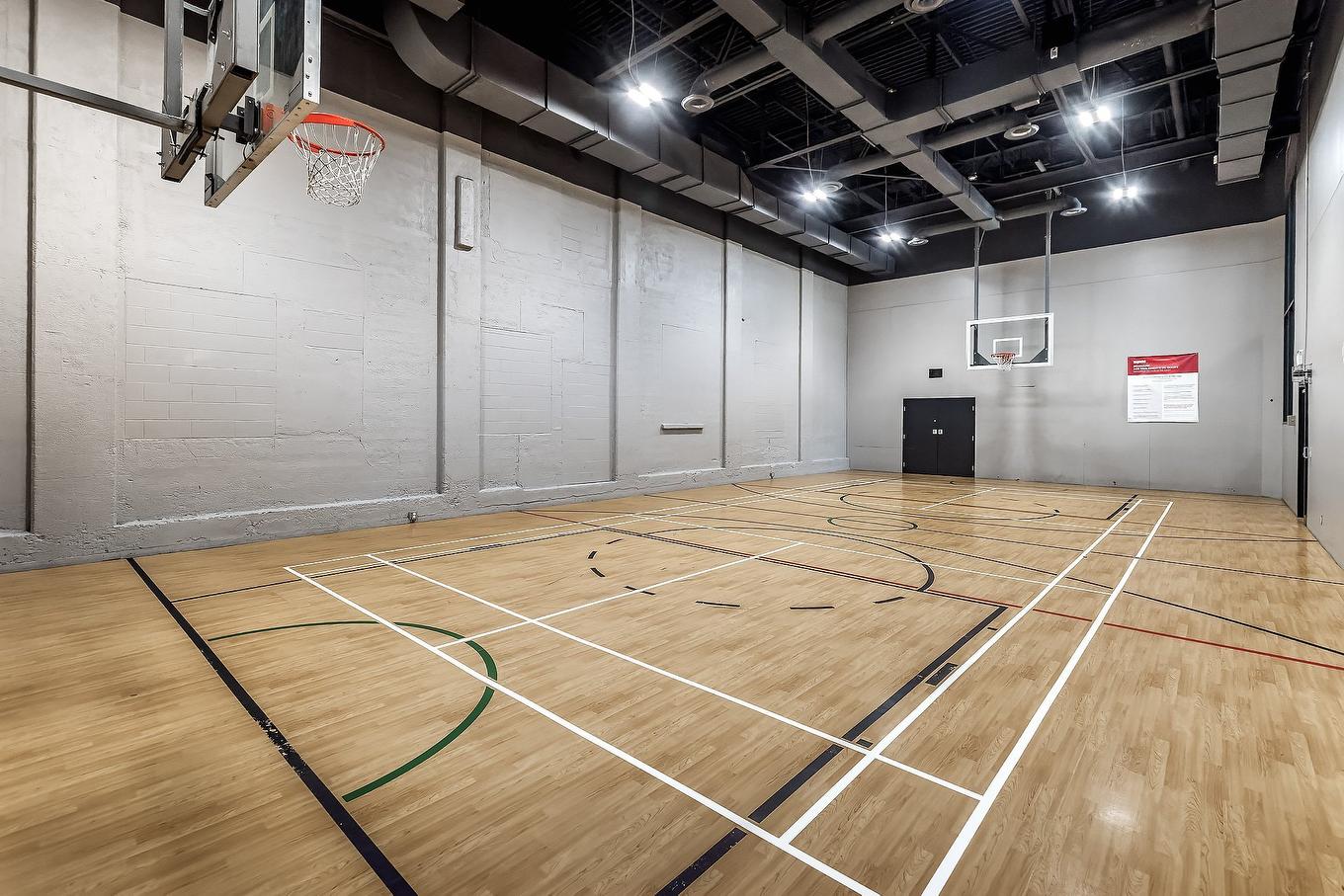 Exercise room - 349-3700 Rue St-Antoine O., Montréal (Le Sud-Ouest), QC - Indoor Photo Showing Basement