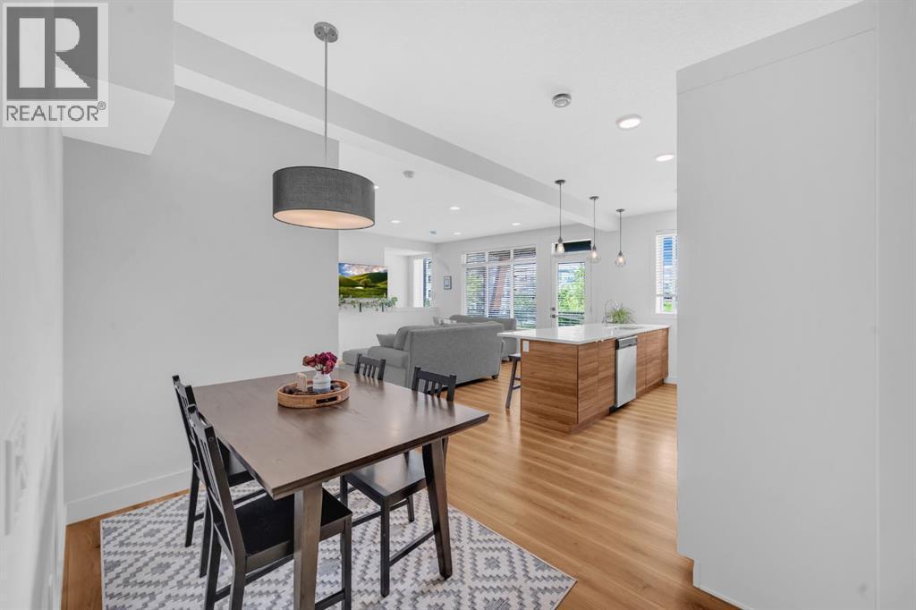 4397 Seton Drive Se, Calgary, AB - Indoor Photo Showing Dining Room