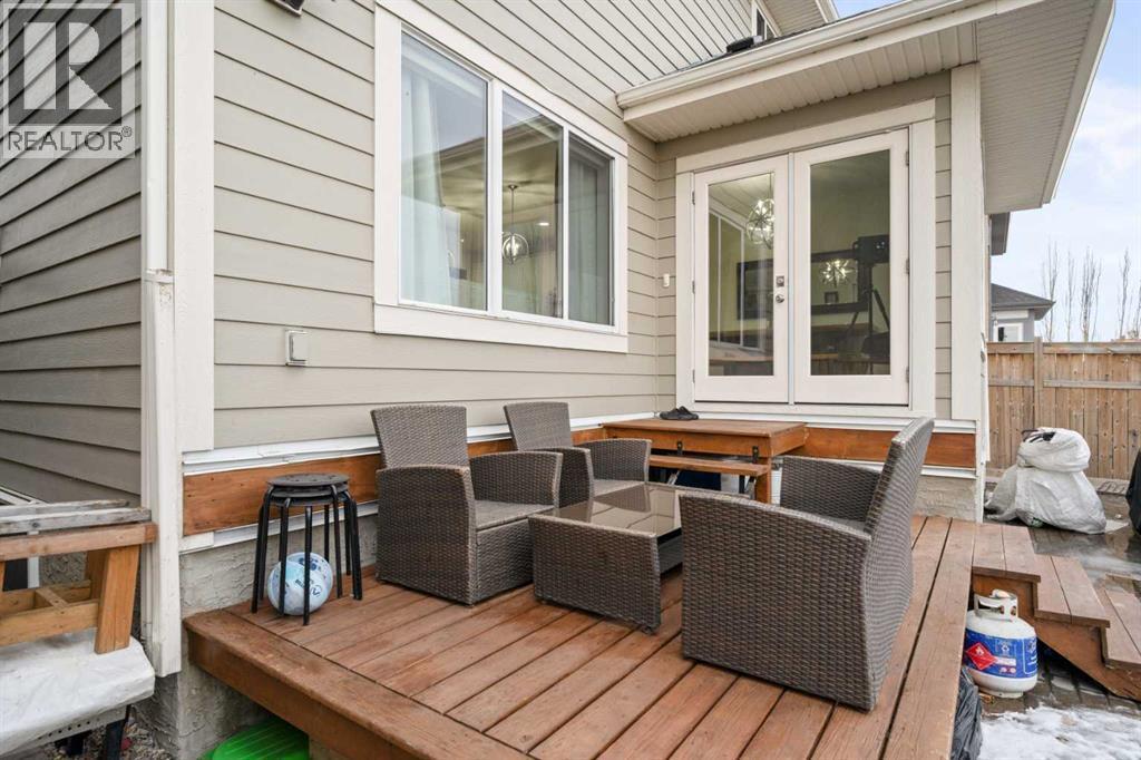 115 Mahogany Way Se, Calgary, AB - Outdoor With Deck Patio Veranda With Exterior