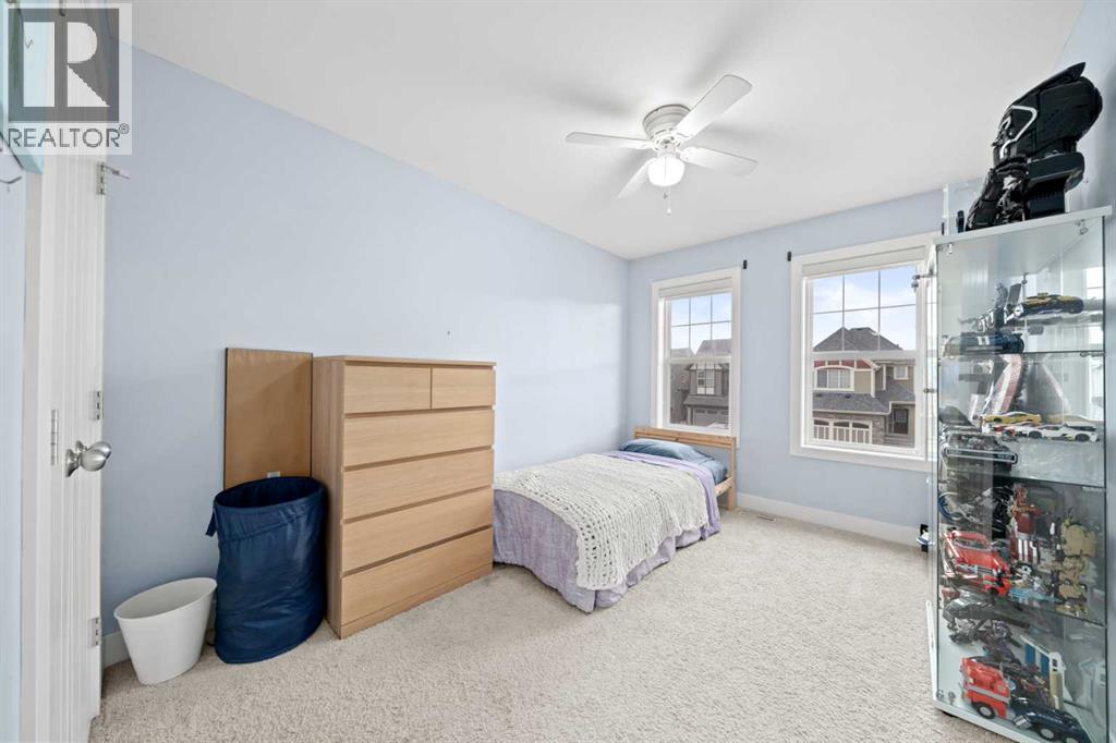 115 Mahogany Way Se, Calgary, AB - Indoor Photo Showing Bedroom