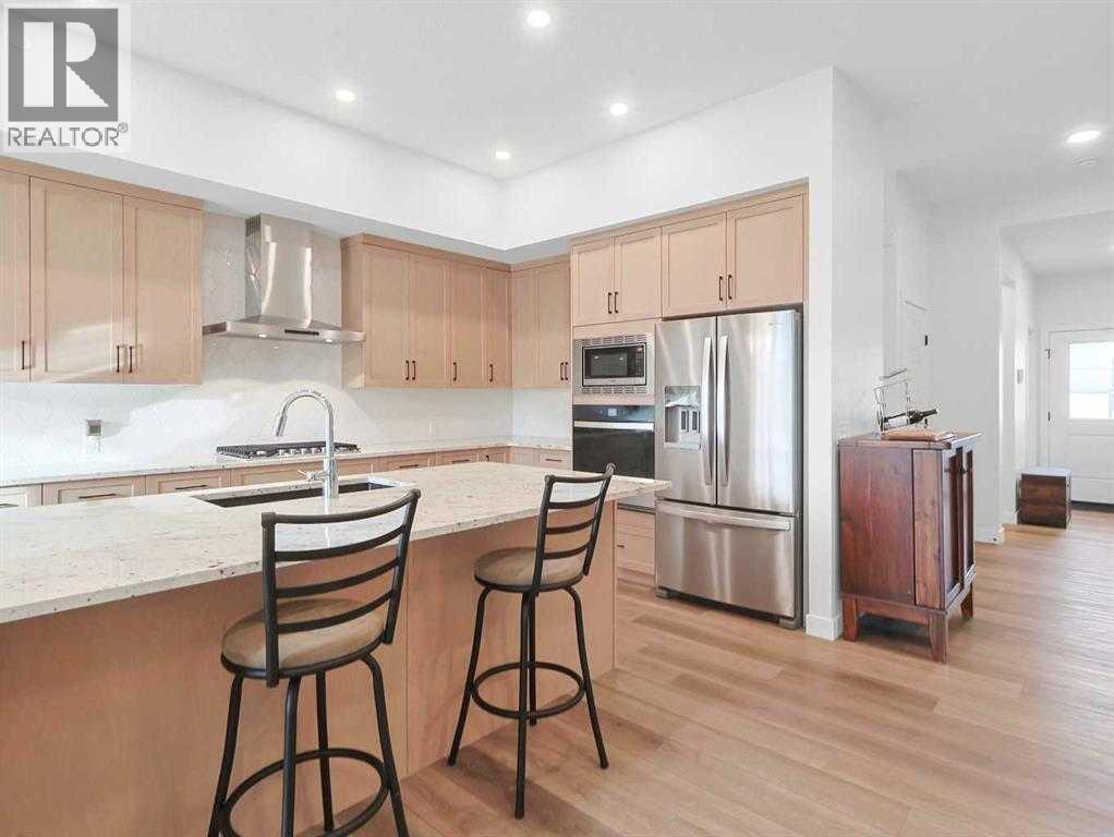 110 Sunstone Way, Balzac, AB - Indoor Photo Showing Kitchen