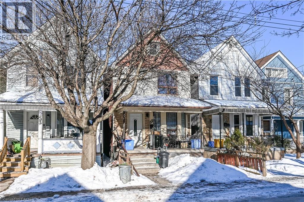 55 Francis Street, Hamilton, ON - Outdoor With Deck Patio Veranda With Facade