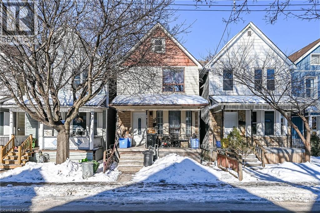 55 Francis Street, Hamilton, ON - Outdoor With Deck Patio Veranda With Facade