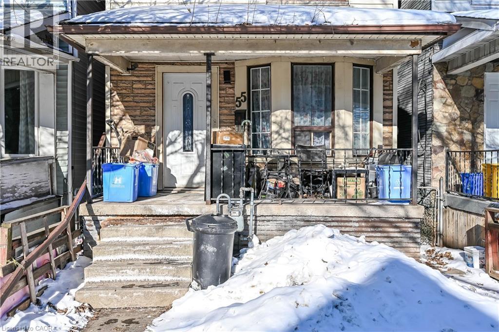 55 Francis Street, Hamilton, ON - Outdoor With Deck Patio Veranda
