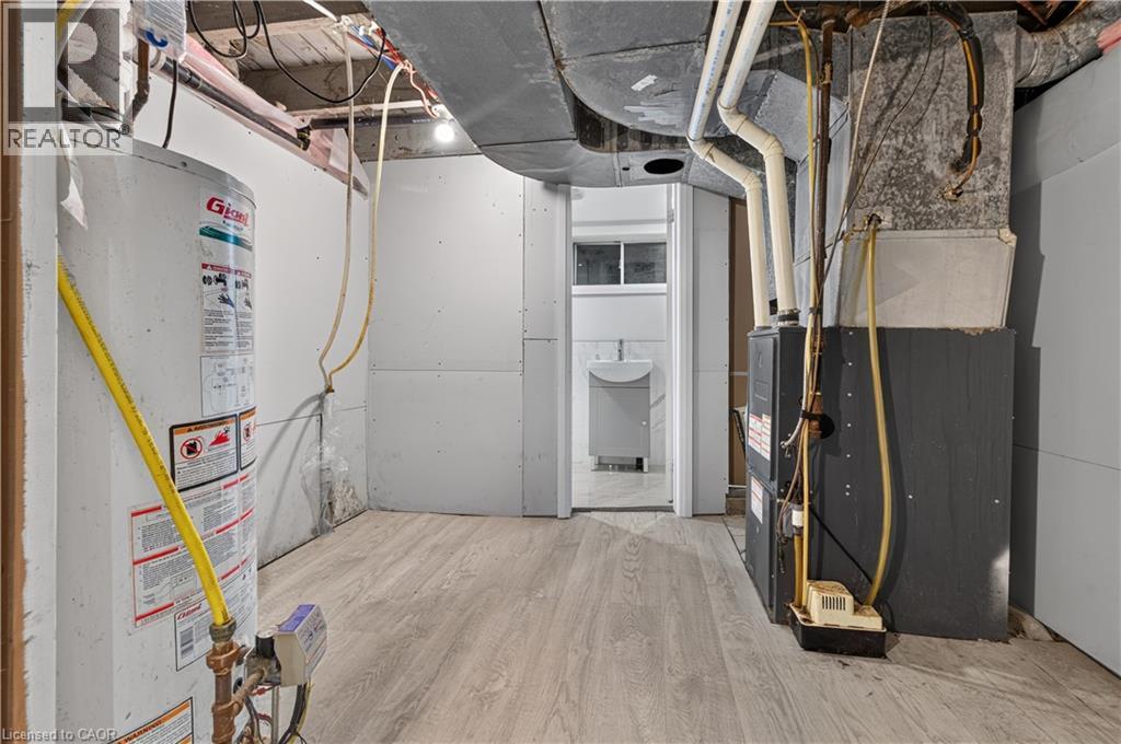 55 Francis Street, Hamilton, ON - Indoor Photo Showing Basement