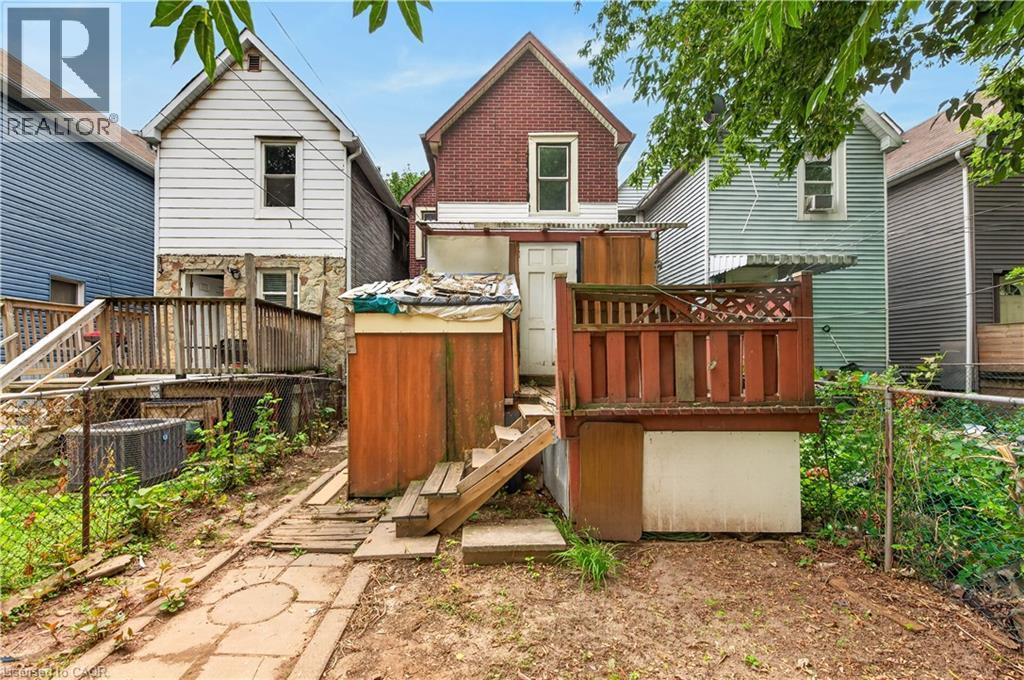 55 Francis Street, Hamilton, ON - Outdoor With Deck Patio Veranda With Exterior