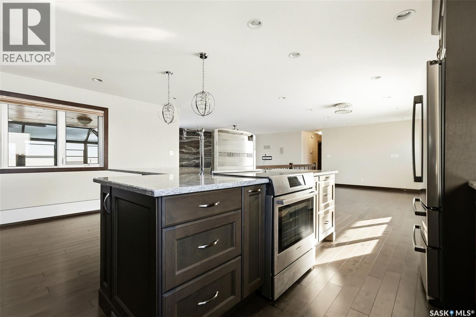 Matt Acreage, Edenwold, SK - Indoor Photo Showing Kitchen