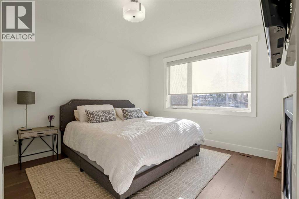 Primary Bedroom- Can Easily Fit a King Bed - 303 30 Avenue Ne, Calgary, AB - Indoor Photo Showing Bedroom
