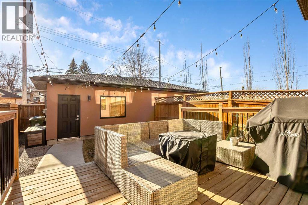 A Great Space to Hangout in the Spring & Summer - 303 30 Avenue Ne, Calgary, AB - Outdoor With Deck Patio Veranda With Exterior