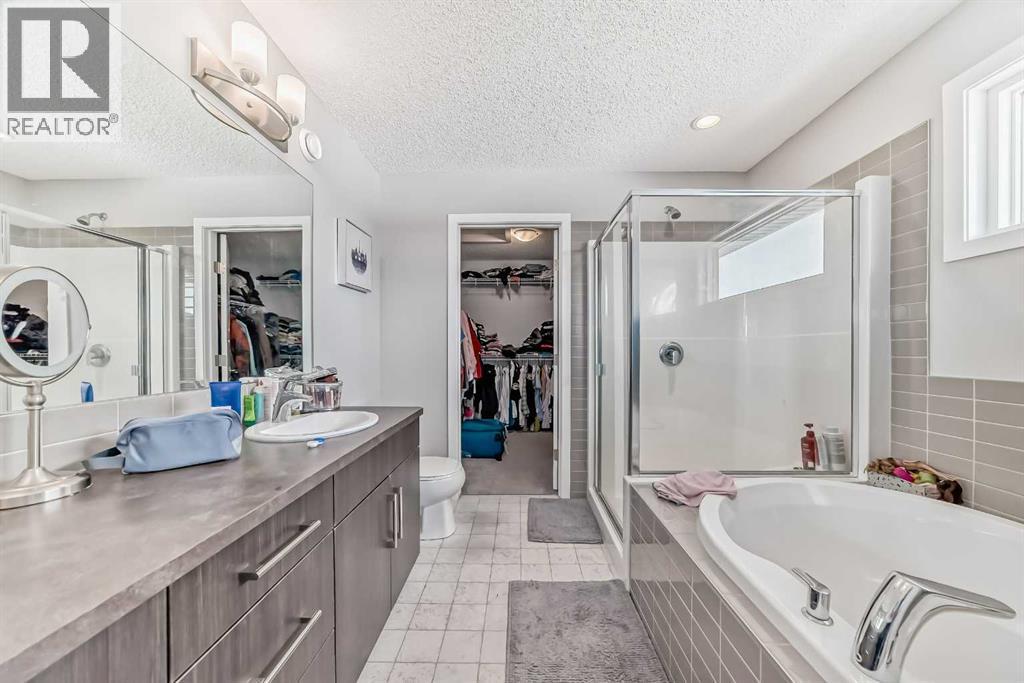 57 Cornerstone Manor N, Calgary, AB - Indoor Photo Showing Bathroom