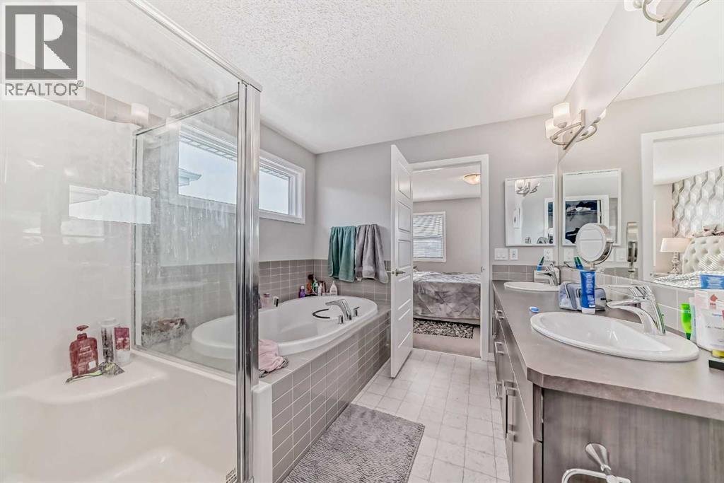 57 Cornerstone Manor N, Calgary, AB - Indoor Photo Showing Bathroom