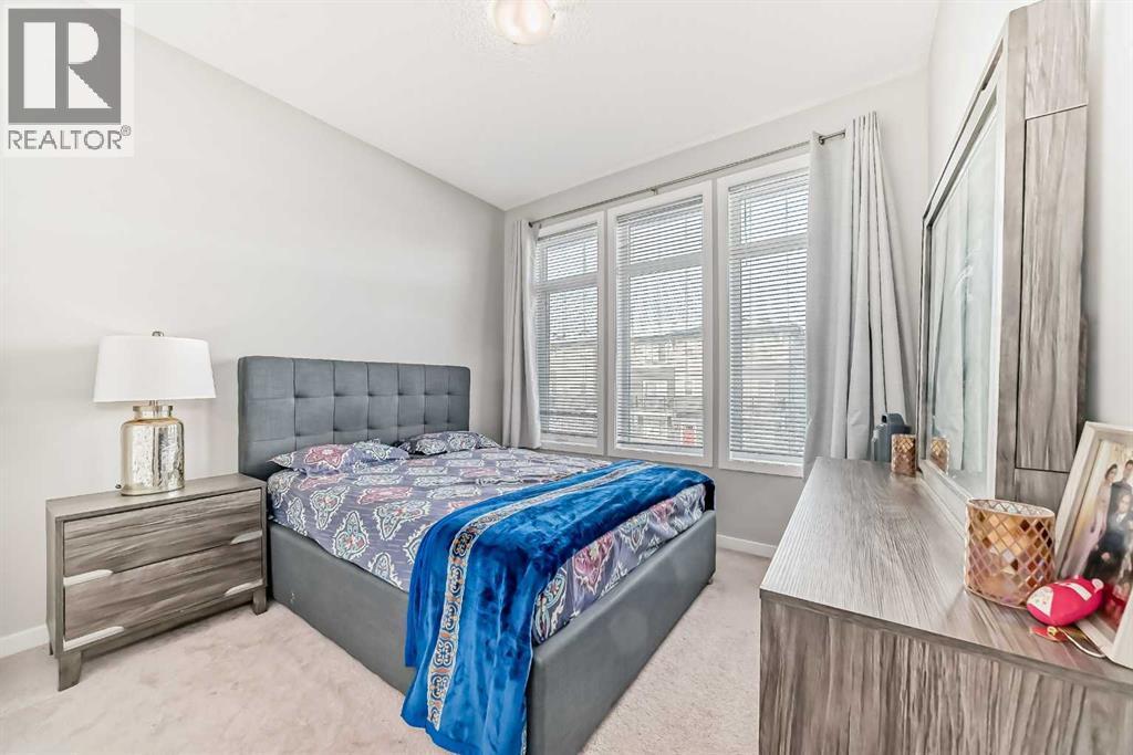 57 Cornerstone Manor N, Calgary, AB - Indoor Photo Showing Bedroom