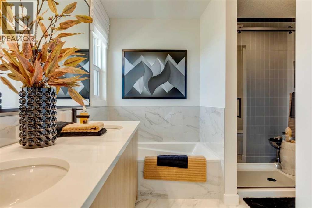 149 Southbow Drive, Cochrane, AB - Indoor Photo Showing Bathroom