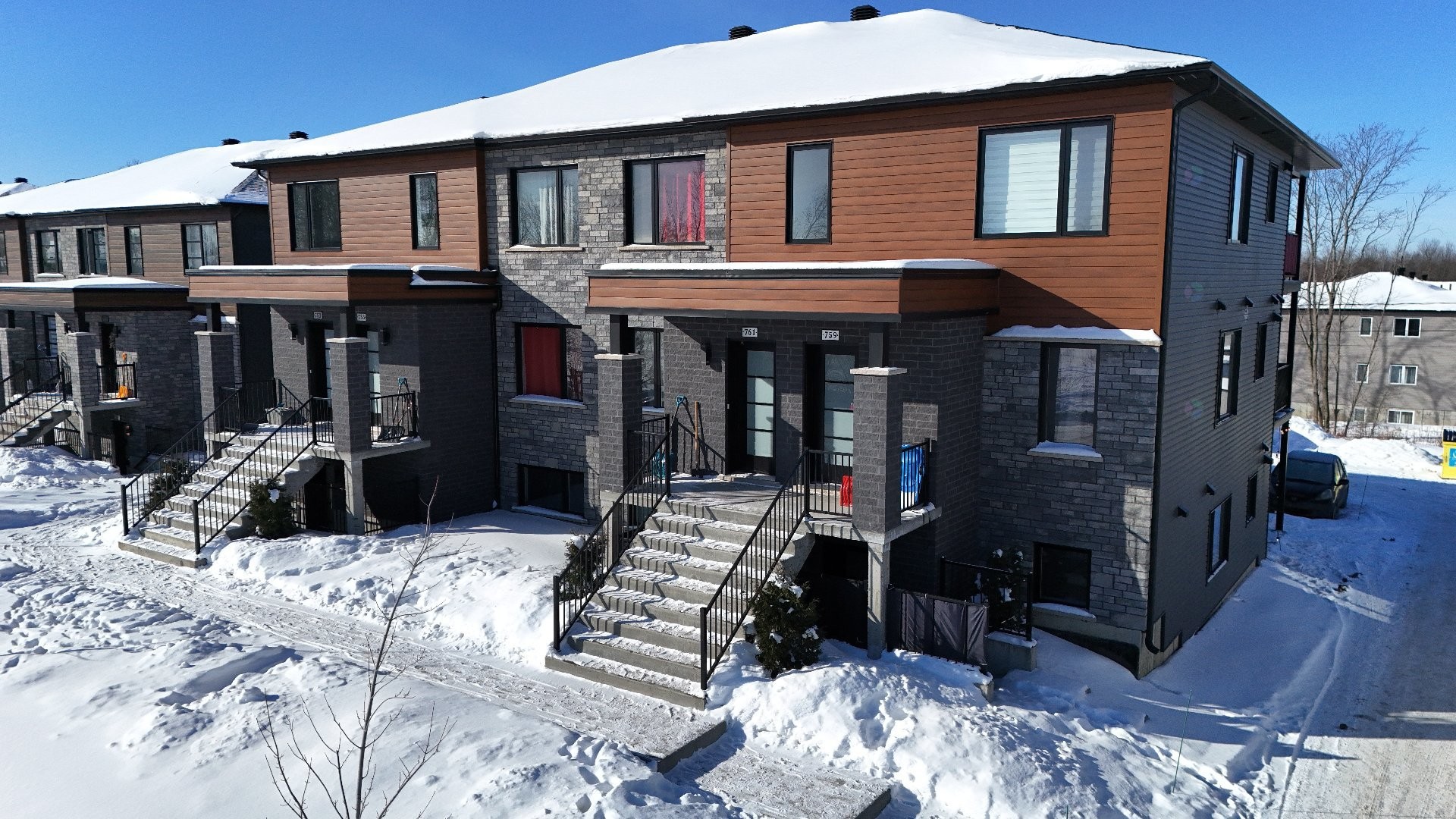 Façade - 751 - 761 Rue Collins, Farnham, QC - Outdoor