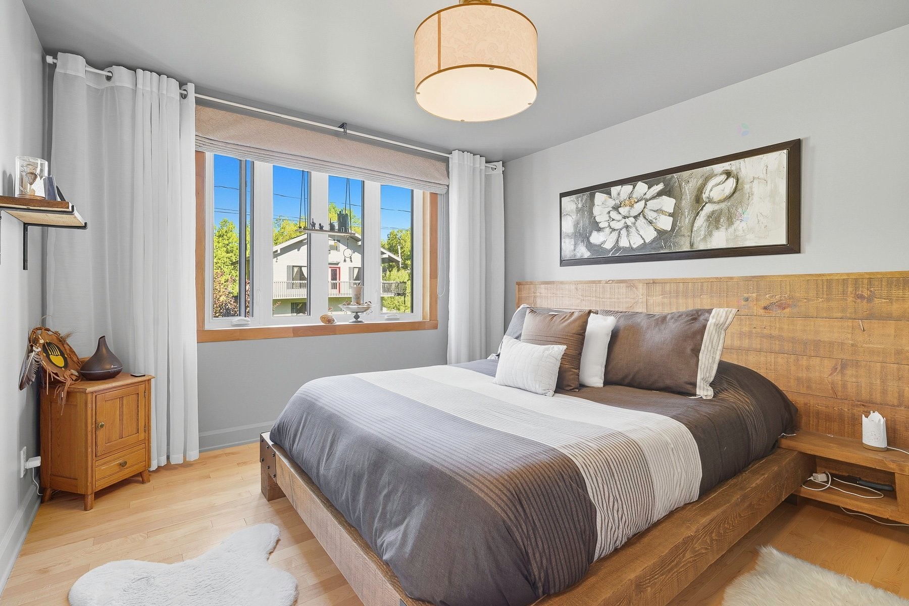 Chambre à coucher principale - 133 Rue Des Monts, Saint-Sauveur, QC - Indoor Photo Showing Bedroom