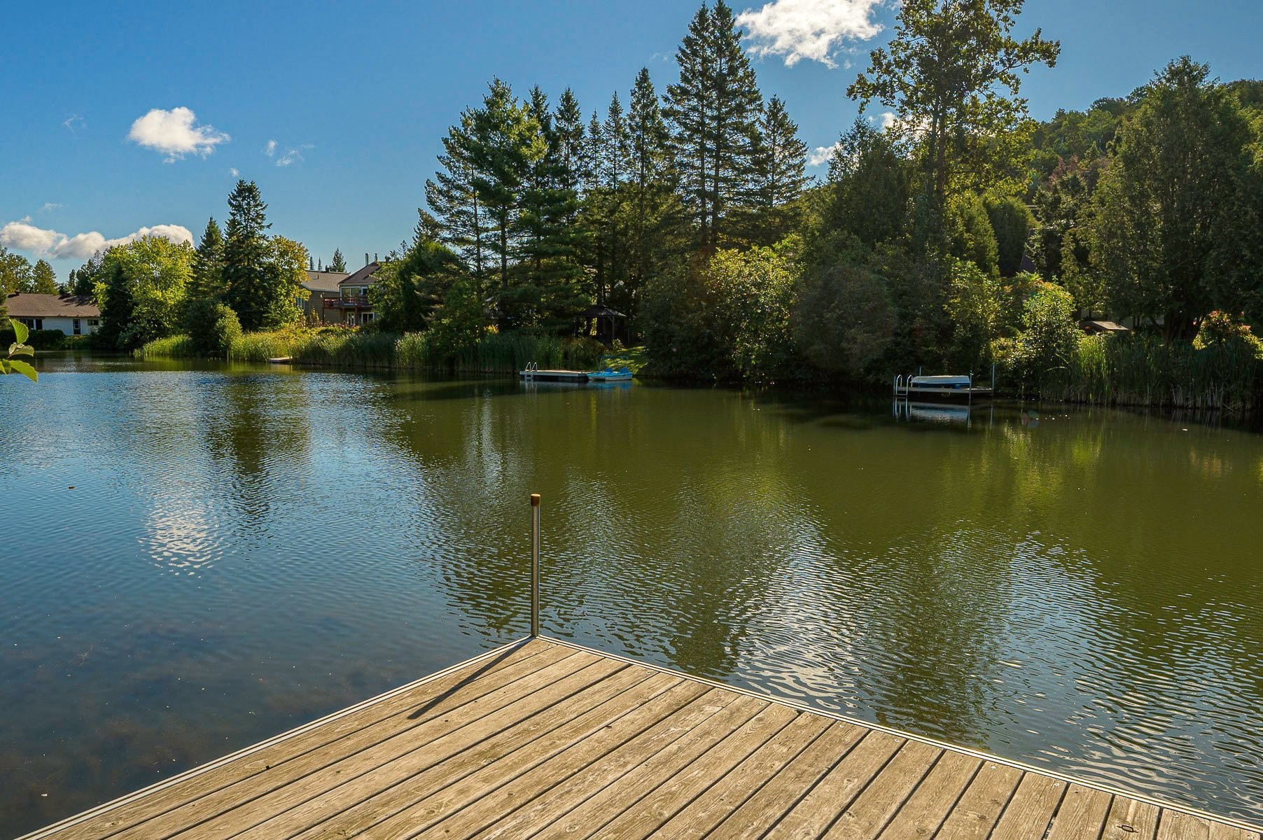 Accès au plan d'eau - 133 Rue Des Monts, Saint-Sauveur, QC - Outdoor With Body Of Water With View