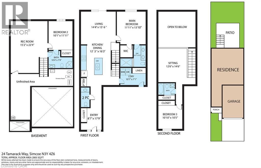 View of property floor plan - 24 Tamarack Way, Simcoe, ON - Other
