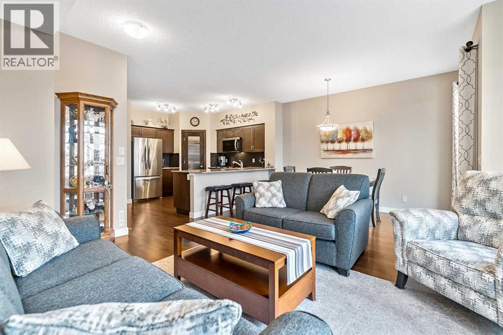 56, 351 Monteith Drive Se, High River, AB - Indoor Photo Showing Living Room