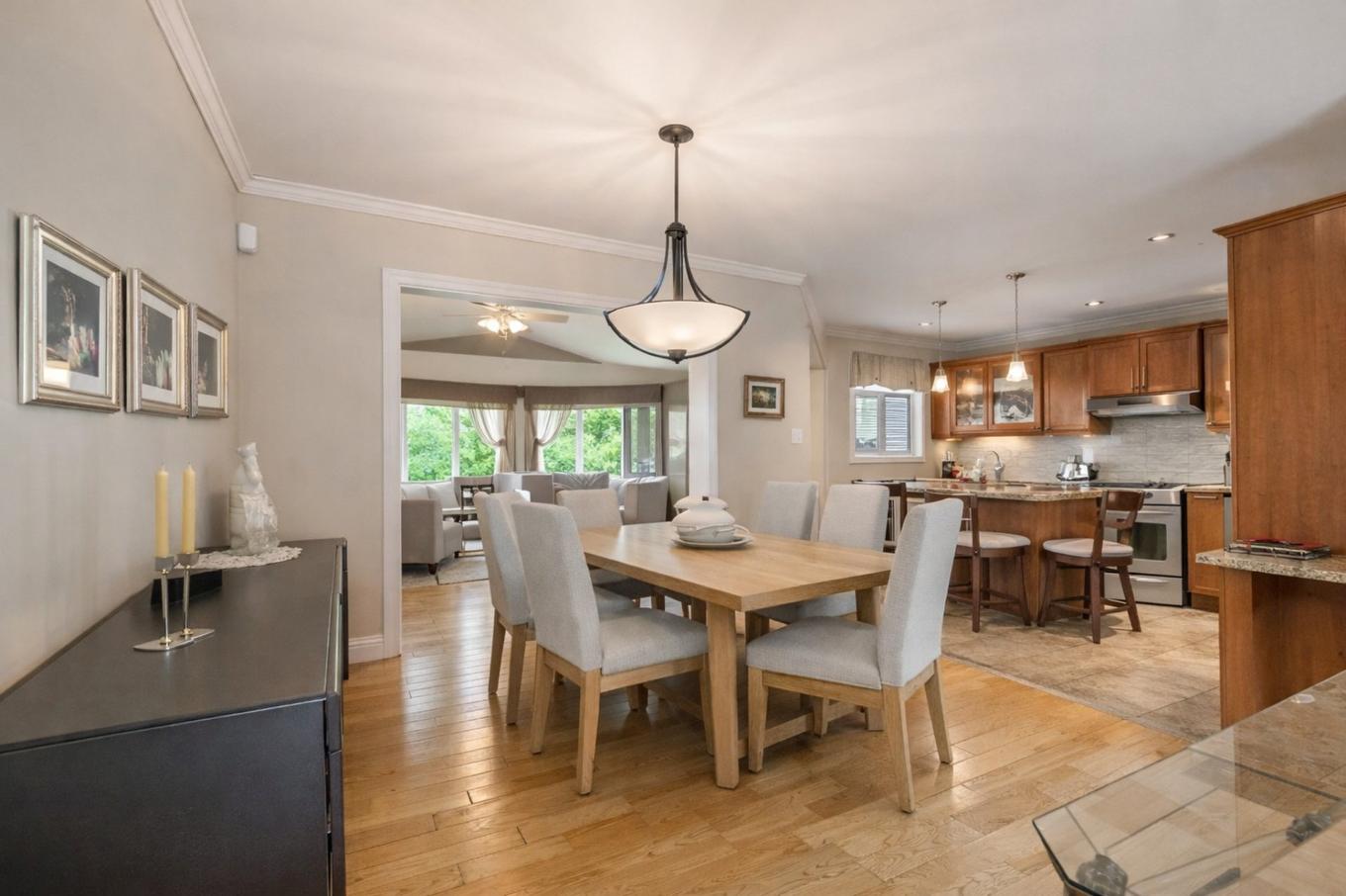 Overall view - 24 Ch. Des Patriotes E., Saint-Jean-Sur-Richelieu, QC - Indoor Photo Showing Dining Room