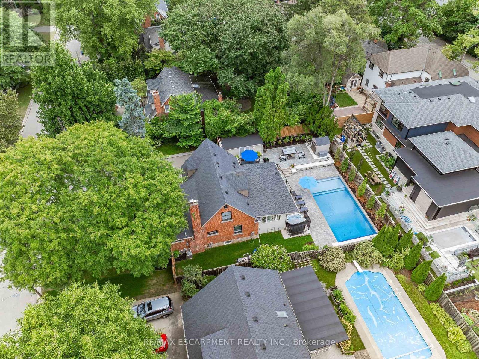 1390 Halifax Place, Burlington, ON - Outdoor With In Ground Pool With Deck Patio Veranda