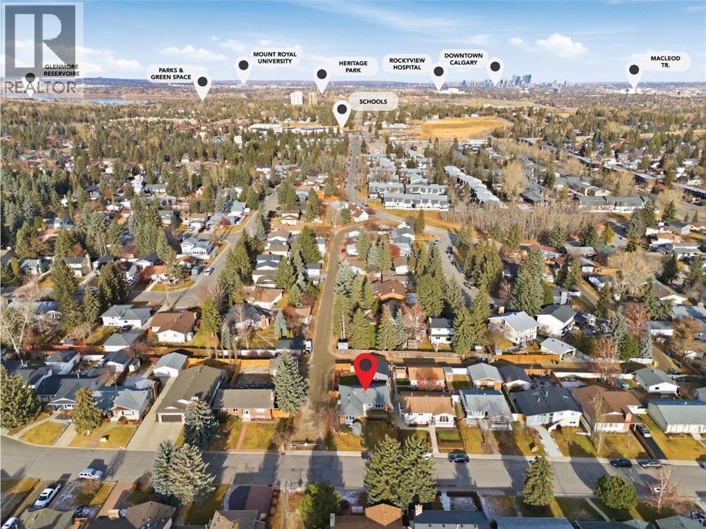 11039 Brae Road Sw, Calgary, AB - Outdoor With View